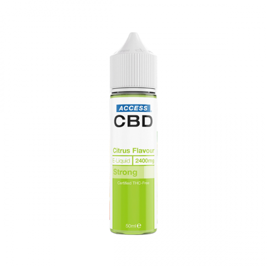 Access CBD 1200mg CBD E-liquid 50ml (60PG/40VG) - Flavour: Citrus