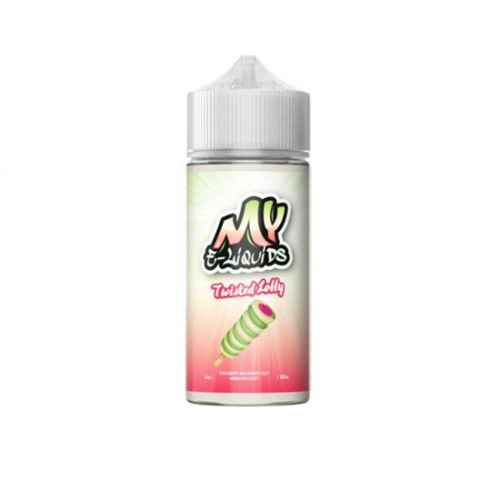 My E-Liquids 0mg 100ml Shortfill (70VG/30PG) - Flavour: Twisted Lolly