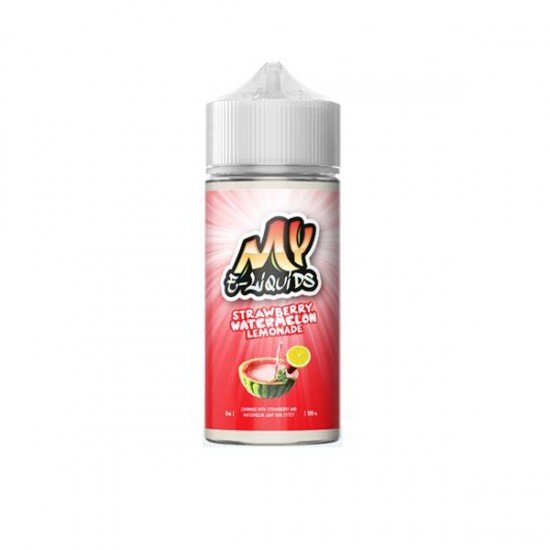 My E-Liquids 0mg 100ml Shortfill (70VG/30PG) - Flavour: Strawberry Watermelon Lemonade