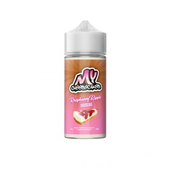 My Cheesecakes 0mg 100ml Shortfill (70VG/30PG) - Flavour: Cheesecakes Raspberry Ripple