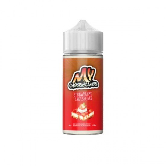 My Cheesecakes 0mg 100ml Shortfill (70VG/30PG) - Flavour: Cheesecakes Strawberry