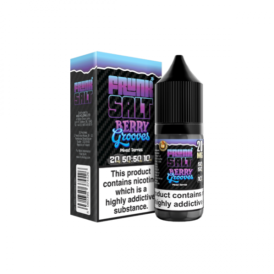 20mg Frunk Salts 10ml Nic Salts (50VG/50PG) - Flavour: Berry Grooves