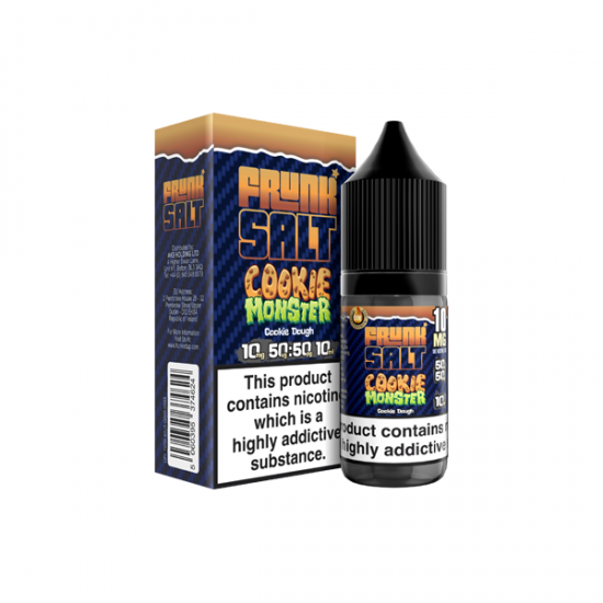 10mg Frunk Salts 10ml Nic Salts (50VG/50PG) - Flavour: Cookie Monster