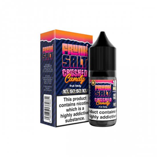 10mg Frunk Salts 10ml Nic Salts (50VG/50PG) - Flavour: Crushed Candy