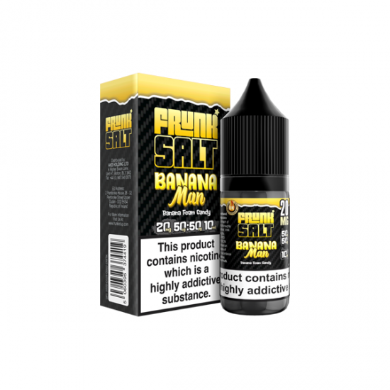 20mg Frunk Salts 10ml Nic Salts (50VG/50PG) - Flavour: Banana Man