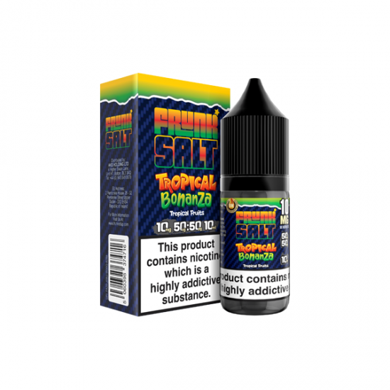 10mg Frunk Salts 10ml Nic Salts (50VG/50PG) - Flavour: Tropical Bonanza