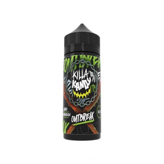 Killa Kandy 100ml Shortfill 0mg (80VG/20PG) - Flavour: Outbreak