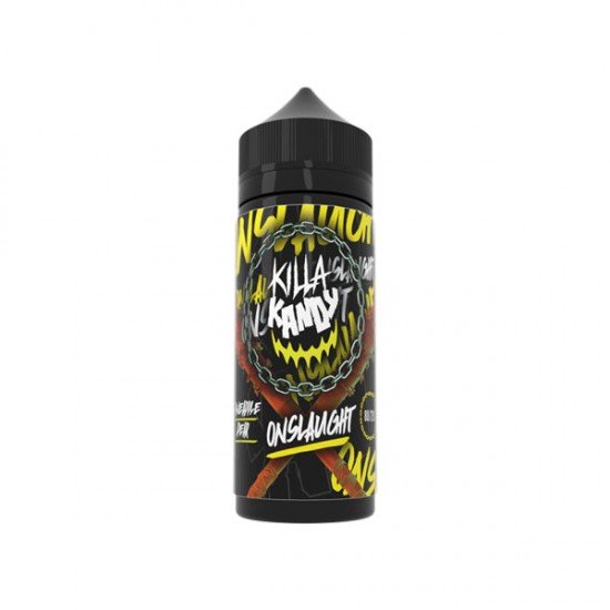 Killa Kandy 100ml Shortfill 0mg (80VG/20PG) - Flavour: Onslaught