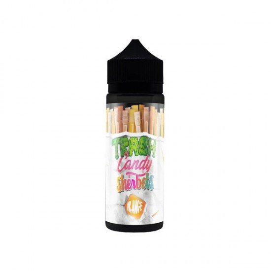 Trash Candy 100ml Shortfill 0mg (80VG/20PG) - Flavour: Orange Sherbet