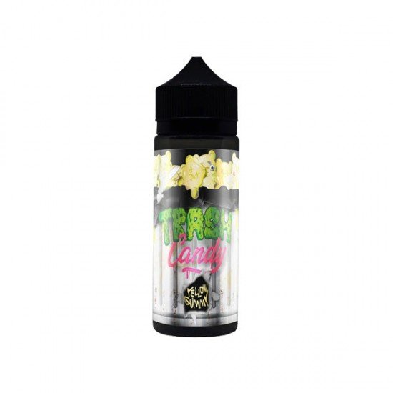 Trash Candy 100ml Shortfill 0mg (80VG/20PG) - Flavour: Yellow Gummy