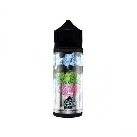 Trash Candy 100ml Shortfill 0mg (80VG/20PG) - Flavour: Blue Gummy