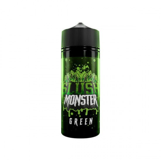 Slush Monster 100ml Shortfill 0mg (80VG/20PG) - Flavour: Green