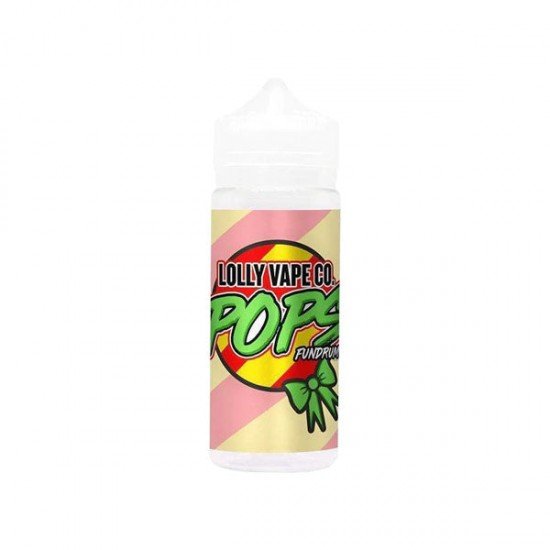 Lolli Vape Co Pops 100ml Shortfill 0mg (80VG/20PG) - Flavour: Fun Drum