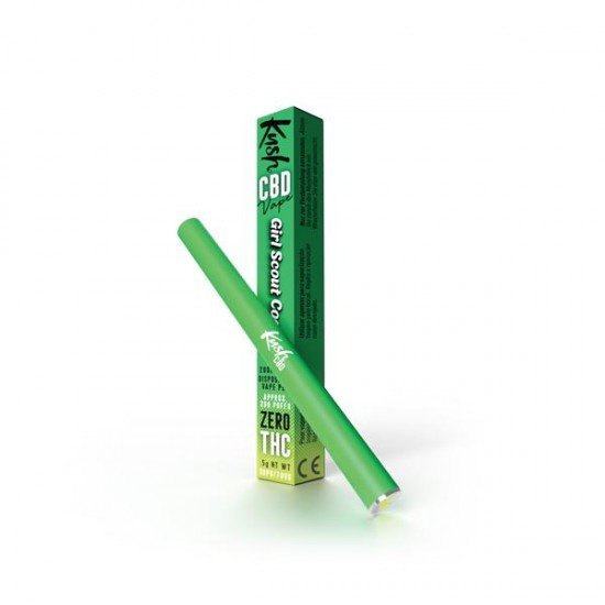 Kush Vape 200mg CBD disposable Vape Pen (70VG/30PG) - Flavour: Girl Scout Cookies