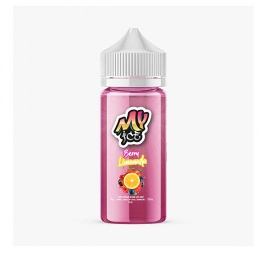 My Ice 0mg 100ml Shortfill (70VG/30PG) - Flavour: Ice Berry Limonada