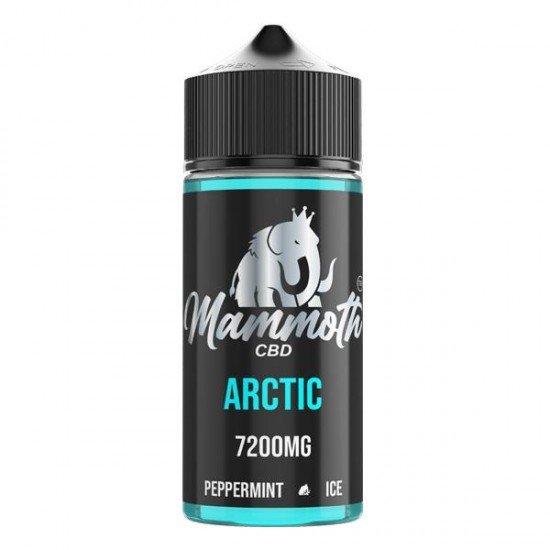 Mammoth CBD 7200mg CBD E-liquid 120ml (30VG/70PG) - Flavour: Arctic