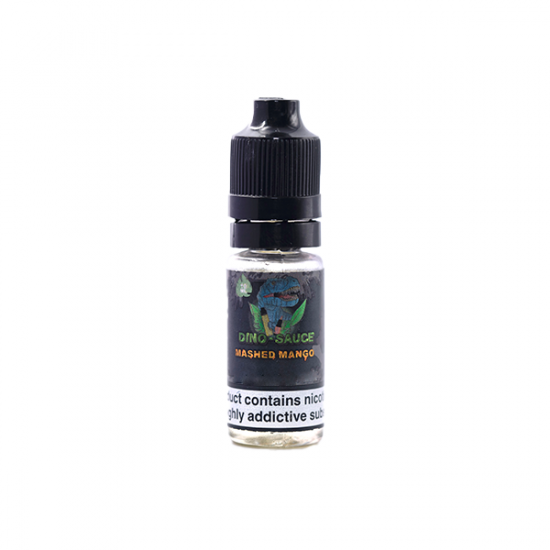 20mg Dino Sauce Nic Salts 10ml (50VG/50PG) - Flavour: Mashed Mango