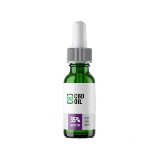 CBD Asylum 35% 3500mg CBD Oil 10ml (BUY 1 GET 2 FREE) - Flavour: Acai Berry