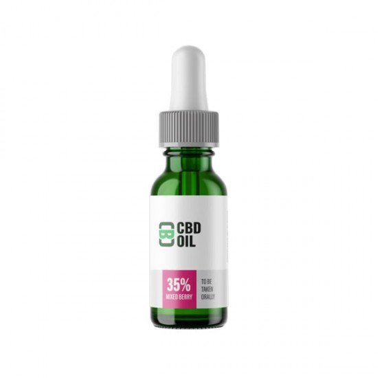 CBD Asylum 35% 3500mg CBD Oil 10ml (BUY 1 GET 2 FREE) - Flavour: Mixed Berry