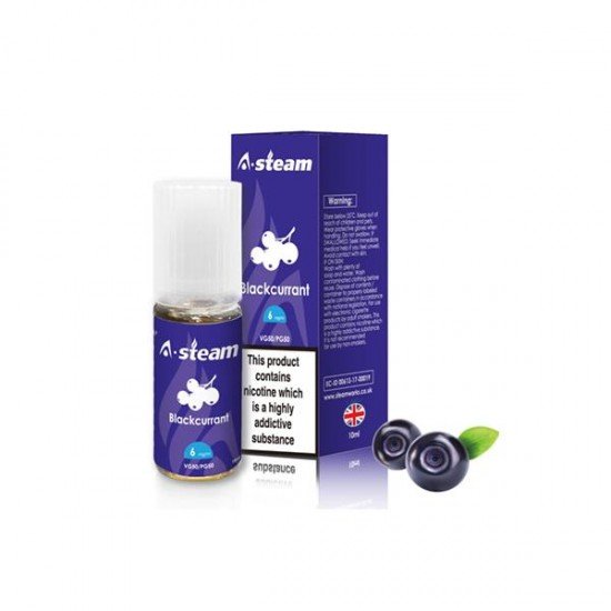 A-Steam Fruit Flavours 3MG 10ML (50VG/50PG) - Flavour: Black Ice