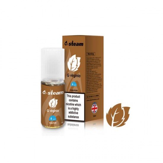 A-Steam Fruit Flavours 3MG 10ML (50VG/50PG) - Flavour: G Virginia