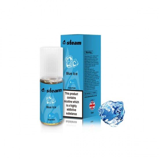 A-Steam Fruit Flavours 3MG 10ML (50VG/50PG) - Flavour: Blue Ice