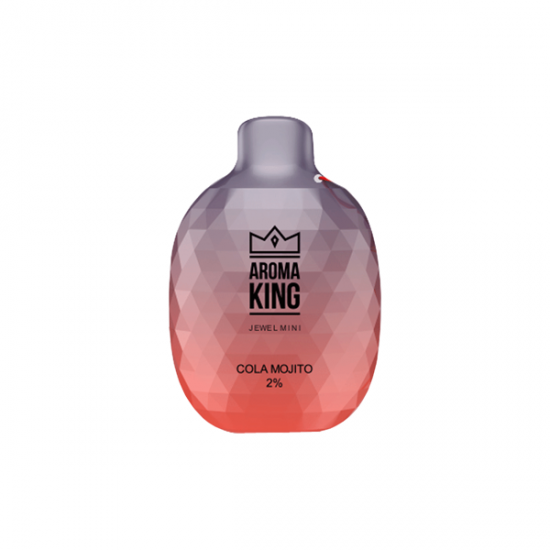 20mg Aroma King Jewel Mini Disposable Vape Device 600 Puffs - Flavour: Cola Mojito