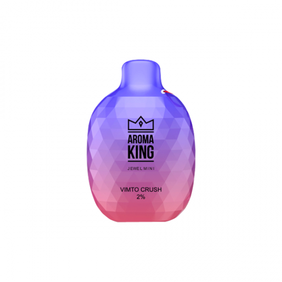 20mg Aroma King Jewel Mini Disposable Vape Device 600 Puffs - Flavour: Vimto Crush