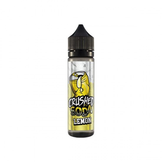 Crushed Soda 50ml Shortfill 0mg (80VG/20PG) - Flavour: Lemon Soda