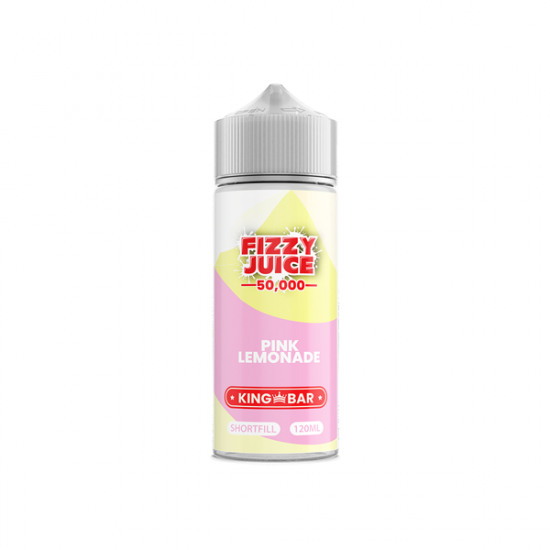 Fizzy Juice King Bar 100ml Shortfill 0mg (70VG/30PG) - Flavour: Pink Lemonade