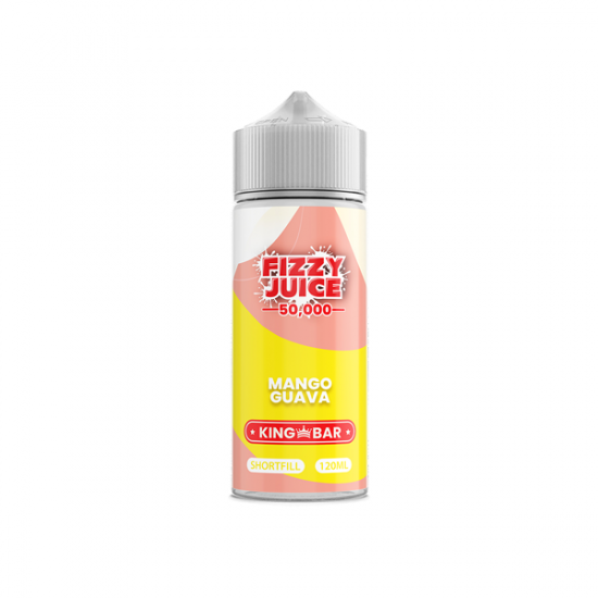 Fizzy Juice King Bar 100ml Shortfill 0mg (70VG/30PG) - Flavour: Mango Guava