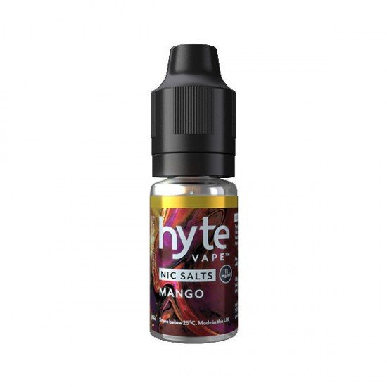 11mg Hyte Vape 10ml Nic Salts (50VG/50PG) - Flavour: Mango