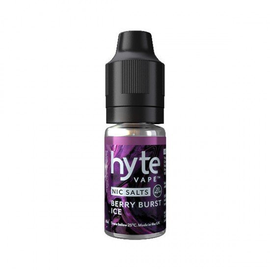 20mg Hyte Vape 10ml Nic Salts (50VG/50PG) - Flavour: Berry Burst Ice