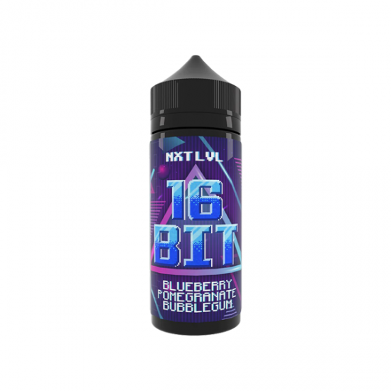 16 Bit 100ml Shortfill 0mg (70VG/30PG) - Flavour: NXT LVL