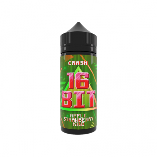 16 Bit 100ml Shortfill 0mg (70VG/30PG) - Flavour: CRASH