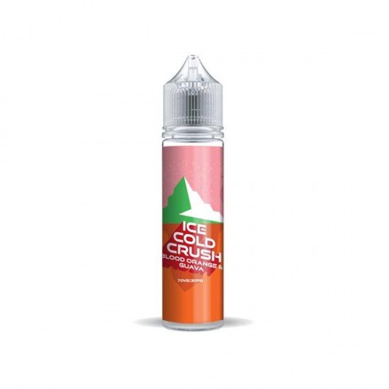 Ice Cold Crush 50ml Shortfill 0mg (70VG/30PG) - Flavour: Blood Orange & Guava