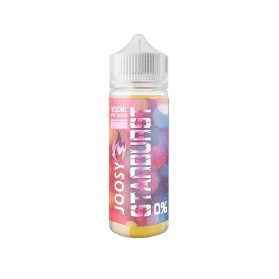 Joosy 100ml Shortfill 0mg (70VG/30PG) - Flavour: Starburst