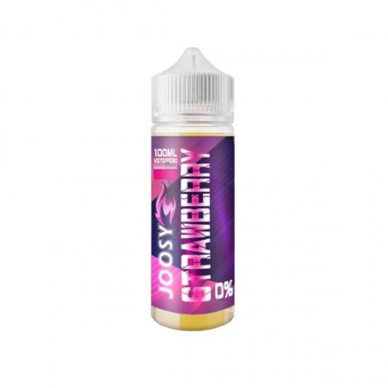 Joosy 100ml Shortfill 0mg (70VG/30PG) - Flavour: Strawberry