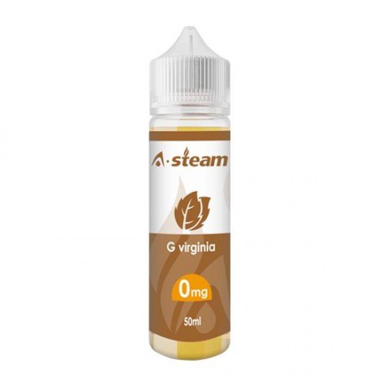 A-Steam 50ml Shortfill 0mg (50VG/50PG) - Flavour: G Virginia