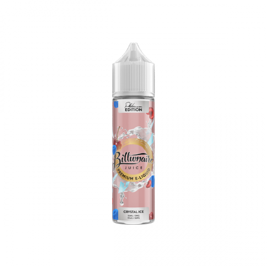 Billionaire Juice Platinum Edition 50ml Shortfill 0mg (70VG/30PG) - Flavour: Crystal Ice