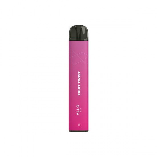 20mg Allo Plus Refresh Disposable Vape Device 500 Puffs - Flavour: Fruit Twist