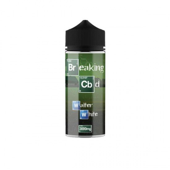 Breaking CBD 3000mg CBD E-Liquid 120ml (50VG/50PG) - Flavour: Walter White