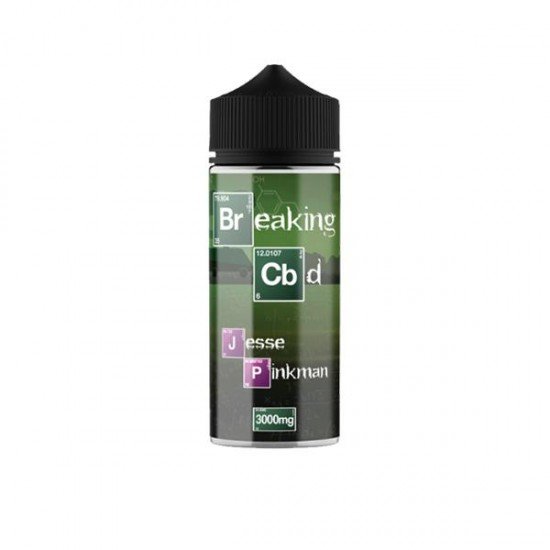 Breaking CBD 3000mg CBD E-Liquid 120ml (50VG/50PG) - Flavour: Jesse Pinkman