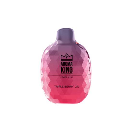 20mg Aroma King Jewel Mini Disposable Vape Device 600 Puffs - Flavour: Triple Berry