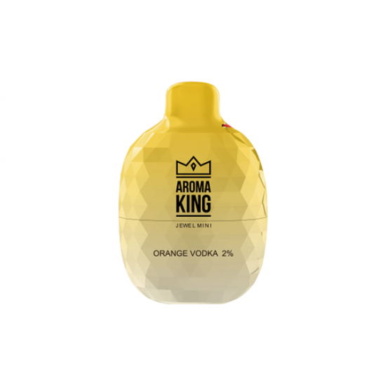 20mg Aroma King Jewel Mini Disposable Vape Device 600 Puffs - Flavour: Orange Vodka