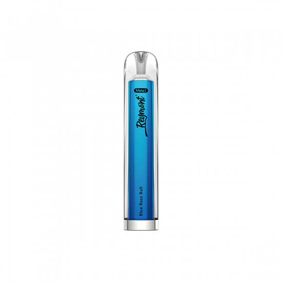 20mg Reymont Meta I Disposable Vape 600 Puffs - Flavour: Blue Razz Bull