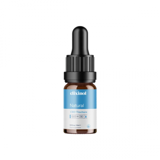 Elixinol 1000mg CBD Oil Tinctures - 10ml - Flavour: Natural