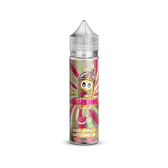 Slushie Limited Edition 50ml Shortfill 0mg (70VG/30PG) - Flavour: Sour Apple Watermelon