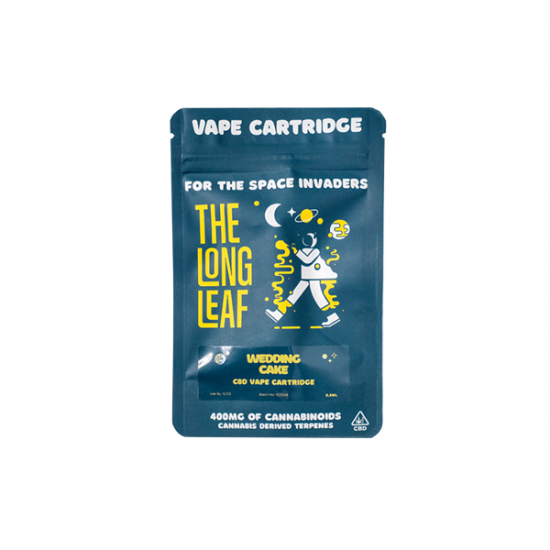 The Long Leaf 400mg Full Spectrum CBD Vape 0.5ml (BUY 1 GET 1 FREE) - Flavour: Wedding Cake