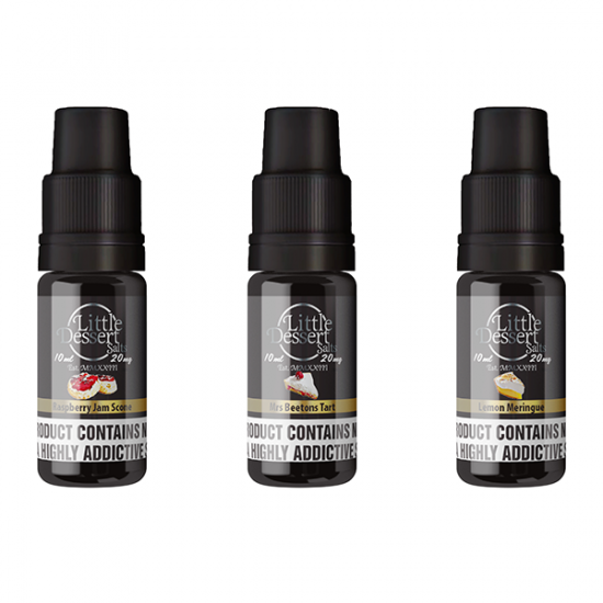 20mg Little Dessert Salts 10ml Nic Salts (50VG/50PG) - Flavour: Salted Caramel Blondie